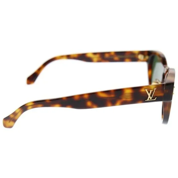 Louis Vuitton LV Confidence Round Sunglasses Eyewear Brown